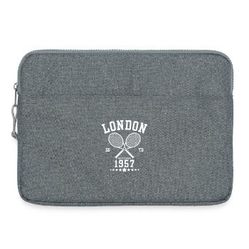 Vintage Tennis London Gegründet 1957 - Laptoptasche 15" - Grau meliert - Vorne