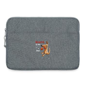 Känguru Boxer Dna - Laptoptasche 15" - Grau meliert - Vorne