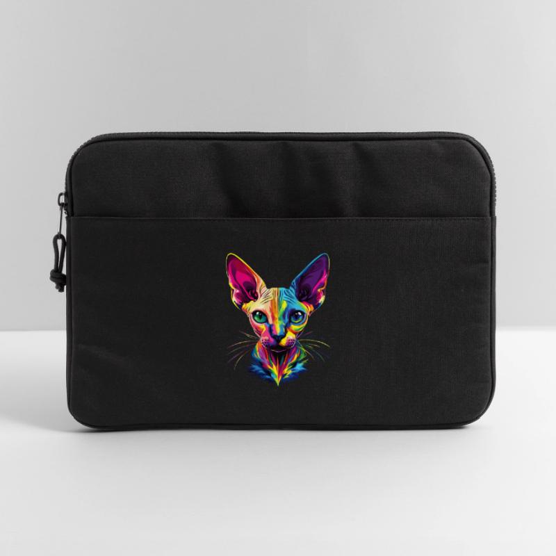 Chat Sphynx Chat Sphynx Chat Canadien Mignon Sphinx Sacoche pour ordinateur portable 15 pouces