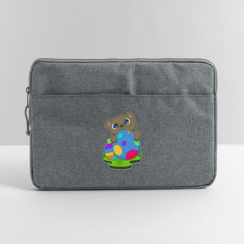 Bear Easter Easter Eggs Laptop bag 15"