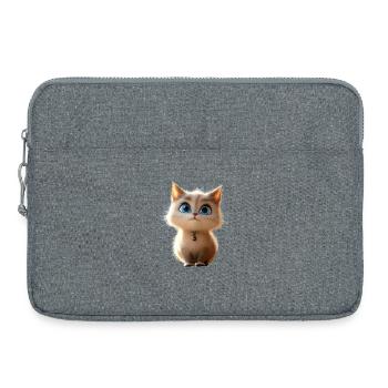 Ragdoll Katze Ragdollkatze Cat Süße Ragdoll Katzen - Laptoptasche 15" - Grau meliert - Vorne