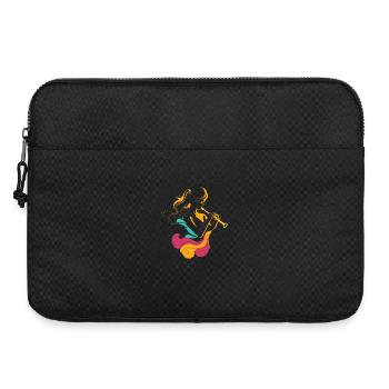 Flûtiste - Sacoche pour ordinateur portable 15 pouces - noir - Devant