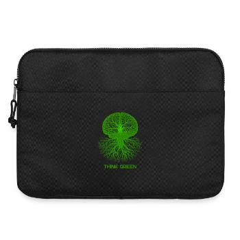 Pensez vert - Sacoche pour ordinateur portable 15 pouces - noir - Devant