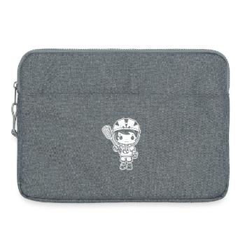 Lacrosse Boy - Laptop bag 15" - heather grey - Front