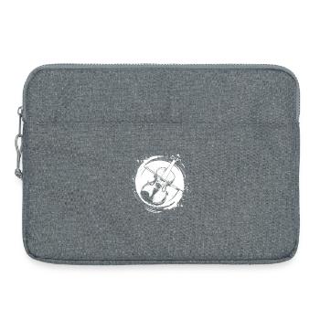 Violon - Sacoche pour ordinateur portable 15 pouces - gris chiné - Devant