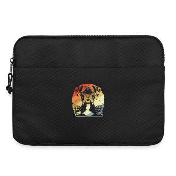 Boxer Chien Vintage - Sacoche pour ordinateur portable 15 pouces - noir - Devant