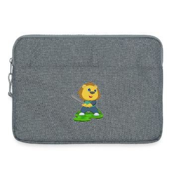 Lion Baseball Batte de Baseball - Sacoche pour ordinateur portable 15 pouces - gris chiné - Devant