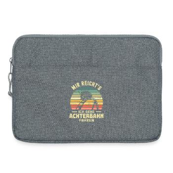 Achterbahn - Laptoptasche 15" - Grau meliert - Vorne
