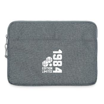 1984 Limited Edition Pétanque 40th Anniversary - Laptop bag 15" - heather grey - Front