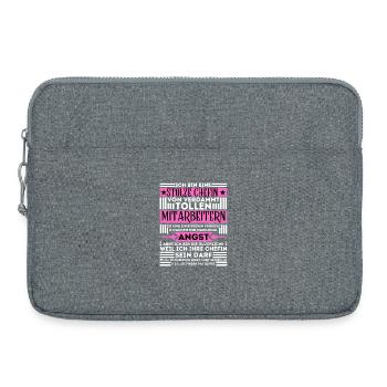 STOLZE CHEFIN VON VERDAMMT TOLLEN MITARBEITERN - Laptoptasche 15" - Grau meliert - Vorne