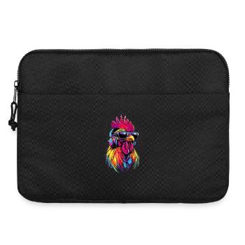 Coq Poulet Papa Poulailler Papa Poulet fermier Poulets - Sacoche pour ordinateur portable 15 pouces - noir - Devant