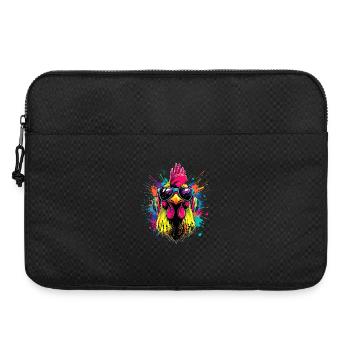 Coq Poulet Papa Poulailler Papa Poulet fermier Poulets - Sacoche pour ordinateur portable 15 pouces - noir - Devant