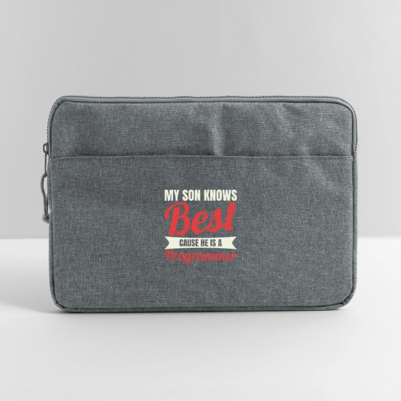 Software Developer Son Laptop bag 15"