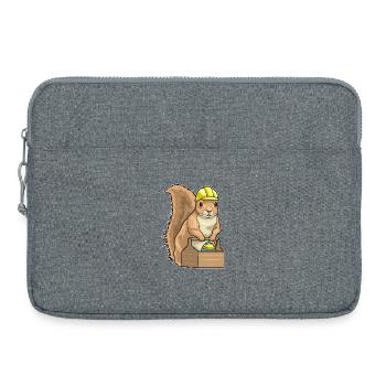 Artisan de Pâques Écureuil - Sacoche pour ordinateur portable 15 pouces - gris chiné - Devant