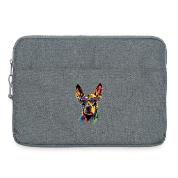 Rhodesian Ridgeback chasse chien chiens Pride Ridgeback - Sacoche pour ordinateur portable 15 pouces - gris chiné - Devant