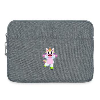 Unicorn Inline skating Inline skates - Laptop bag 15" - heather grey - Front