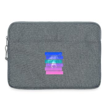 Bär - Laptoptasche 15" - Grau meliert - Vorne