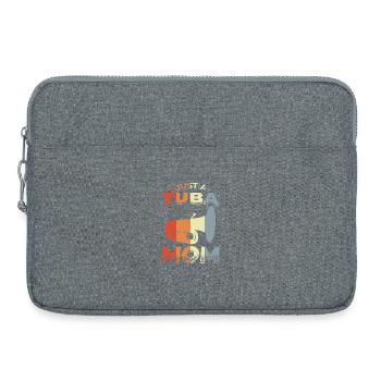 Tuba Mutter - Laptoptasche 15" - Grau meliert - Vorne