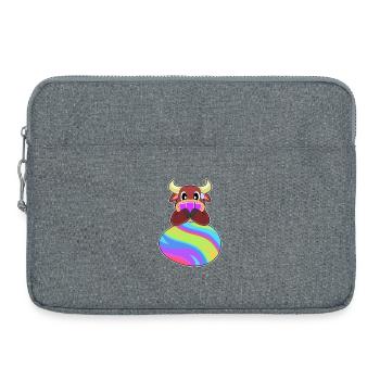 Taurus Poker de Pâques - Sacoche pour ordinateur portable 15 pouces - gris chiné - Devant