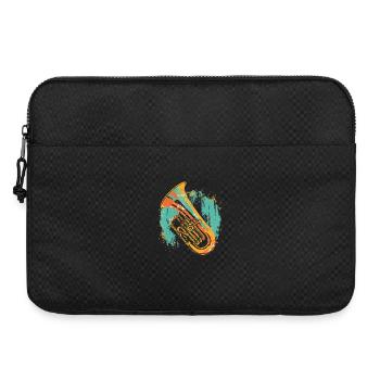 Tuba Graphique - Sacoche pour ordinateur portable 15 pouces - noir - Devant