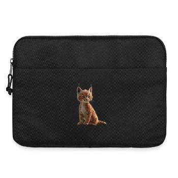 Lynx Wildcat Big Cats Cats Cute Lynx - Laptop bag 15" - black - Front