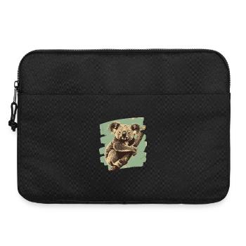 Koala Bear - Laptop bag 15" - black - Front