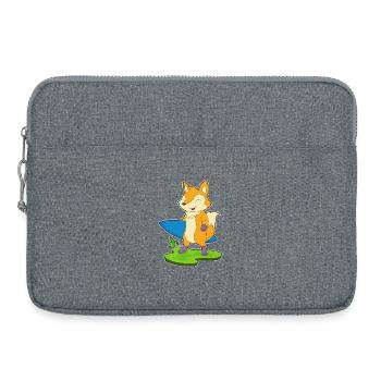 Été de surf Fox Surf - Sacoche pour ordinateur portable 15 pouces - gris chiné - Devant