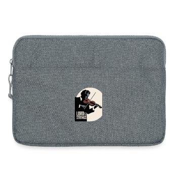 Violine -Lord Of The Strings Kunstwerk - Laptoptasche 15" - Grau meliert - Vorne