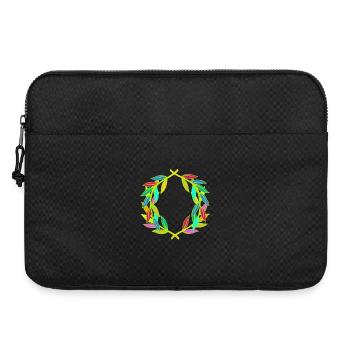 Rainbow Laurel Wreath Laurel - Laptop bag 15" - black - Front