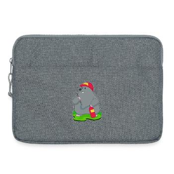 Extincteur de pompier taupe - Sacoche pour ordinateur portable 15 pouces - gris chiné - Devant
