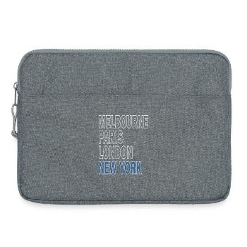 Major Tennis Tournament New York City - Laptop bag 15" - heather grey - Front