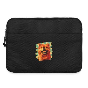 Chow Chow - Sacoche pour ordinateur portable 15 pouces - noir - Devant