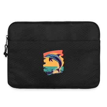 Dauphin - Sacoche pour ordinateur portable 15 pouces - noir - Devant