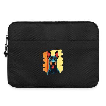 Doberman - Sacoche pour ordinateur portable 15 pouces - noir - Devant
