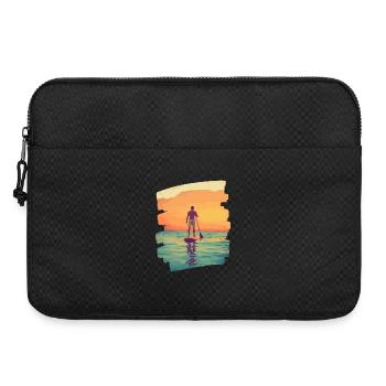 Stand-up-paddle SUP - Laptoptasche 15" - Schwarz - Vorne
