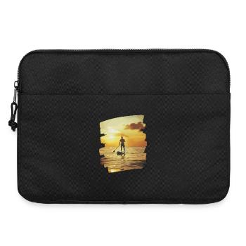 Stand-up-paddle SUP - Laptoptasche 15" - Schwarz - Vorne