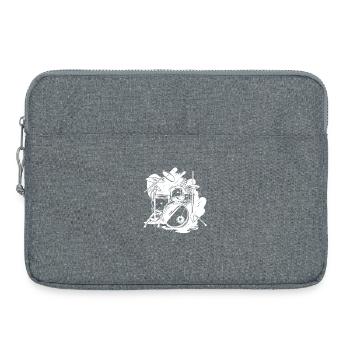 Graphiques de batterie - Sacoche pour ordinateur portable 15 pouces - gris chiné - Devant