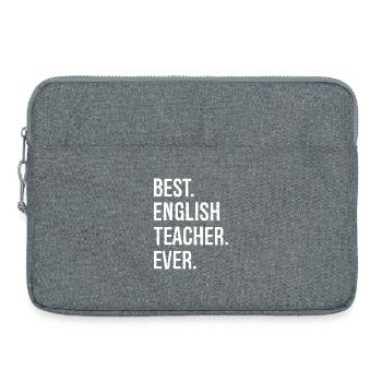 best english teacher ever - Laptoptasche 15" - Grau meliert - Vorne