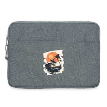 Surfer - Laptoptasche 15" - Grau meliert - Vorne