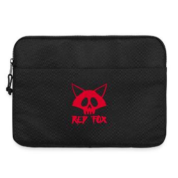 Rotfuchs Schädel - Laptoptasche 15" - Schwarz - Vorne