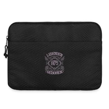 Geburtstag Legenden von 1975 Vintage Design - Laptoptasche 15" - Schwarz - Vorne