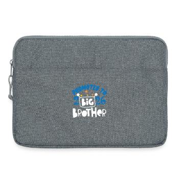Aufgestiegen zu Big Brother ist 2026 - Big Brother 2026 - Laptoptasche 15" - Grau meliert - Vorne