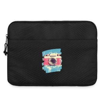Kamera Fotograf Foto - Laptoptasche 15" - Schwarz - Vorne