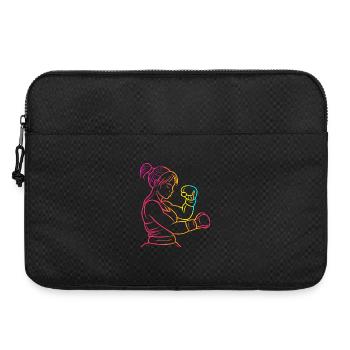 Kickboxer des années 90 - Sacoche pour ordinateur portable 15 pouces - noir - Devant