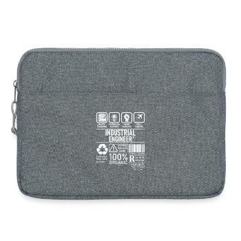 Industrial Engineer multi tasking problem solving - Laptop bag 15" - heather grey - Front