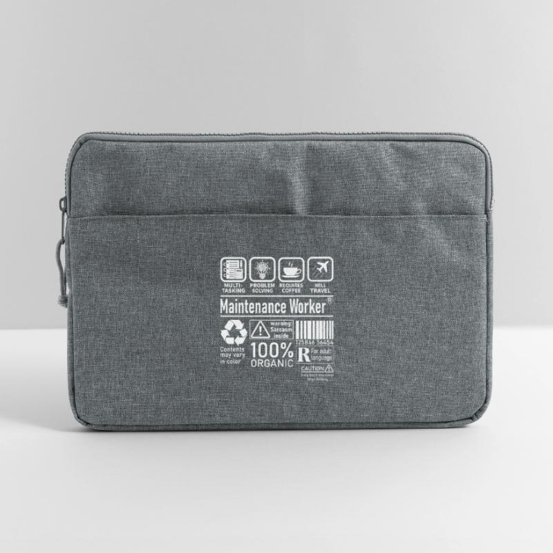 Maintenance Worker multi tasking problem solving Laptop bag 15"