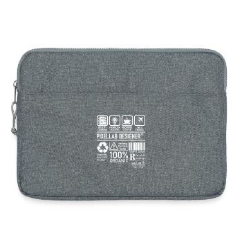 Pixellab Designer multi tasking problem solving - Laptop bag 15" - heather grey - Front