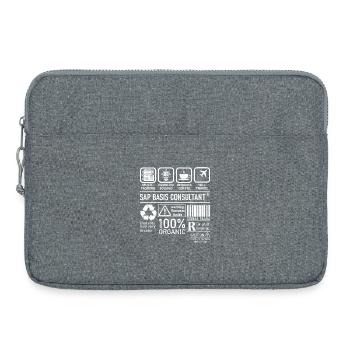 Consultant SAP Basis Consultant : résolution de problèmes multitâches - Sacoche pour ordinateur portable 15 pouces - gris chiné - Devant
