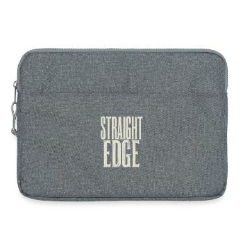 Lettrage à bord droit pour une durée de vie de coupe-bordure droit - Sacoche pour ordinateur portable 15 pouces - gris chiné - Devant