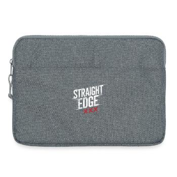 Lettrage à bord droit pour une durée de vie de coupe-bordure droit - Sacoche pour ordinateur portable 15 pouces - gris chiné - Devant